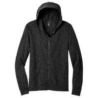 District Medal Full Zip Hoodie, Black, Front view