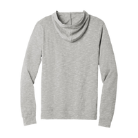 District Medal Full Zip Hoodie, Light Grey, Back view