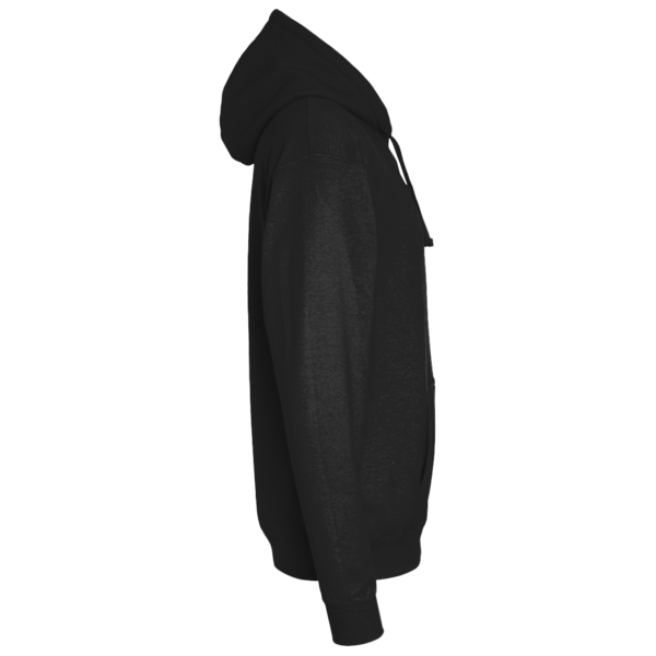 District Perfect Tri ® Fleece Full Zip Hoodie, Black, Right Sleeve view