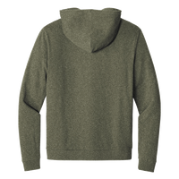 District Perfect Tri ® Fleece Full Zip Hoodie, Military Green Frost, Back view