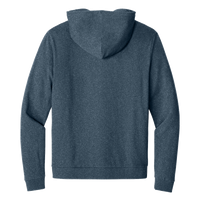 District Perfect Tri ® Fleece Full Zip Hoodie, Navy Frost, Back view