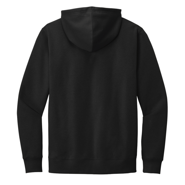 District V.I.T. Fleece Hoodie, Black, Back view