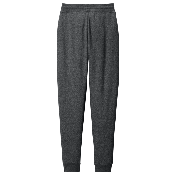 District V.I.T. Fleece Jogger, Heathered Charcoal, Back view