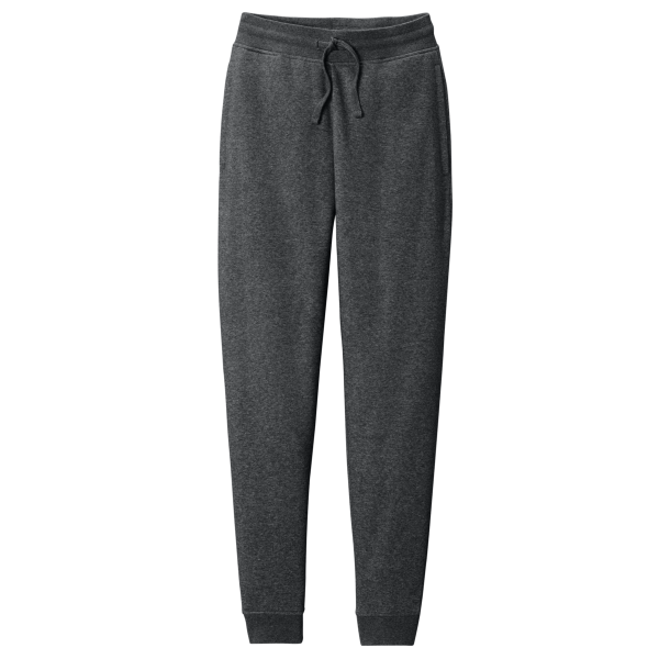 District V.I.T. Fleece Jogger, Heathered Charcoal, Front view