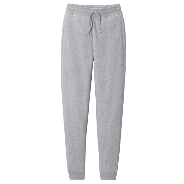 District V.I.T. Fleece Jogger, Light Heather Grey, Front view