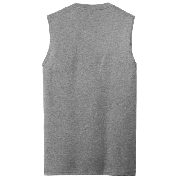 District V.I.T. Muscle Tank, Grey Frost, Back view