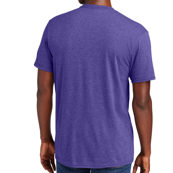District Very Important Tee ®, Heathered Purple, Back view