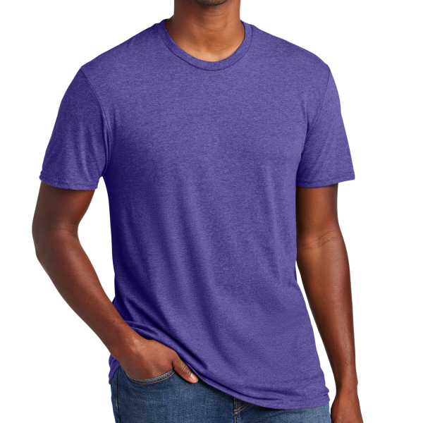 District Very Important Tee ®, Heathered Purple, Front view