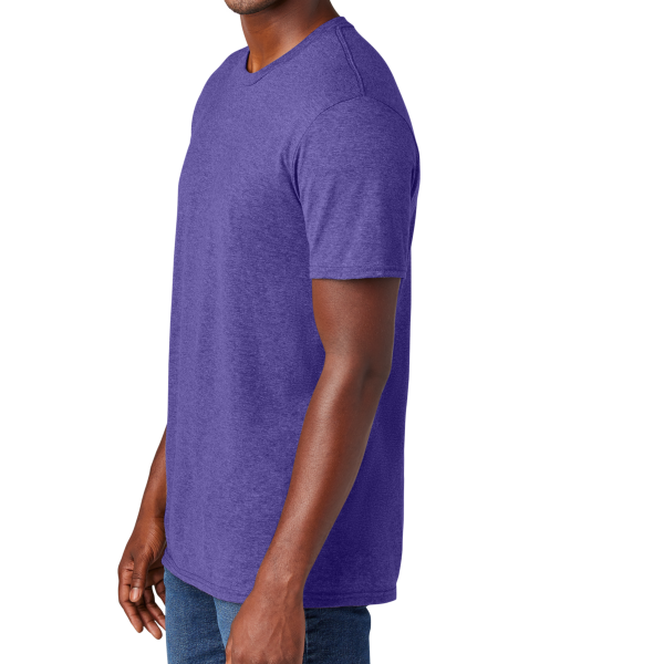District Very Important Tee ®, Heathered Purple, Left Sleeve view