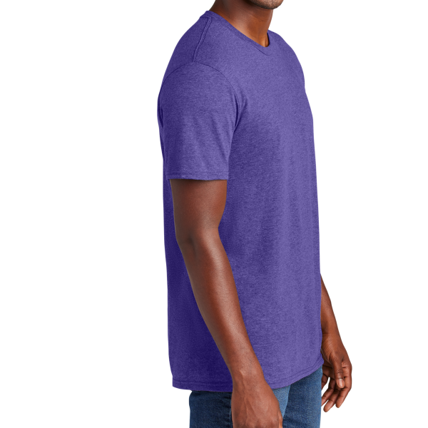 District Very Important Tee ®, Heathered Purple, Right Sleeve view