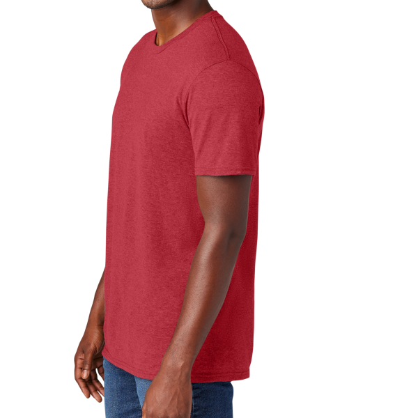 District Very Important Tee ®, Heathered Red, Left Sleeve view