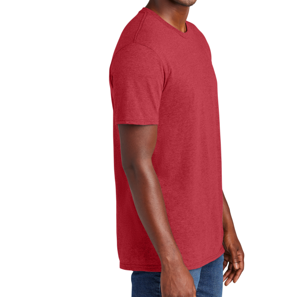District Very Important Tee ®, Heathered Red, Right Sleeve view