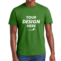 District Very Important Tee ®, Kiwi Green, Front view, Mockup