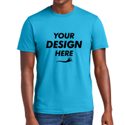 District Very Important Tee ®, Light Turquoise, Front view, Mockup