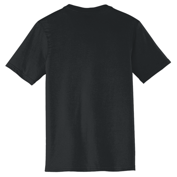 District Very Important Tee ® V Neck, Black, Back view