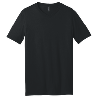 District Very Important Tee ® V Neck, Black, Front view