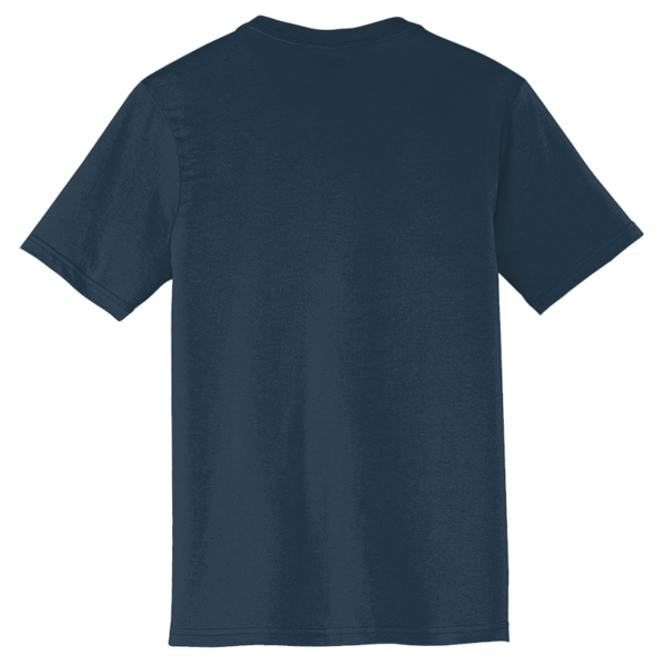 District Very Important Tee ® V Neck, New Navy, Back view