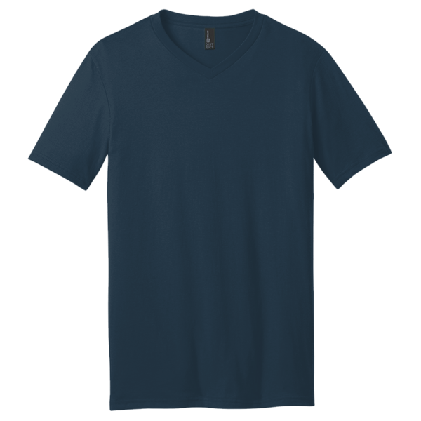 District Very Important Tee ® V Neck, New Navy, Front view