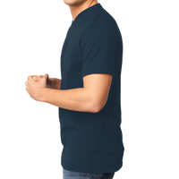 District Very Important Tee ® V Neck, New Navy, Left Side view
