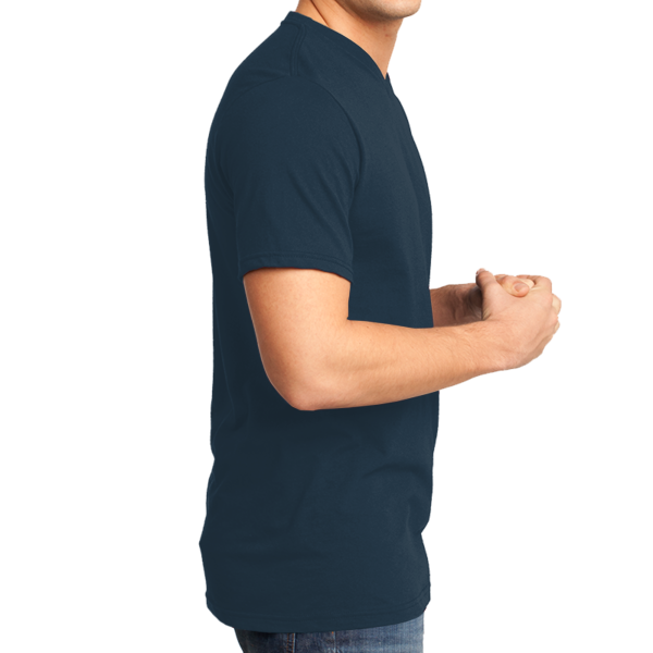 District Very Important Tee ® V Neck, New Navy, Right Side view