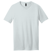 District Very Important Tee ® V Neck, White, Front view