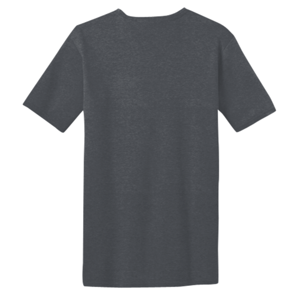 District Very Important Tee ® with Pocket, Charcoal, Back view