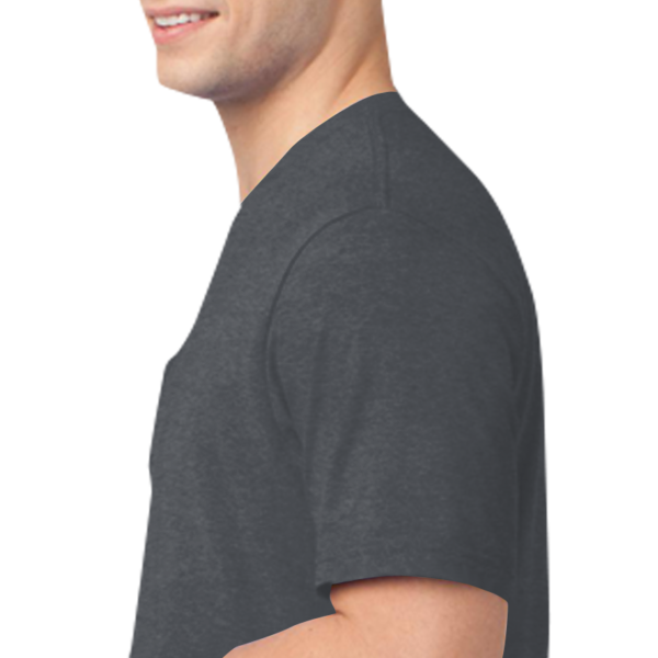 District Very Important Tee ® with Pocket, Charcoal, Left Sleeve (Short) view