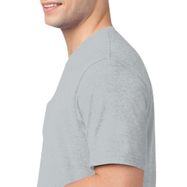 District Very Important Tee ® with Pocket, Light Heather Grey, Left Sleeve (Short) view