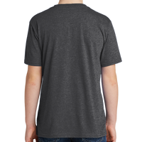 District Youth Very Important Tee ®, Heathered Charcoal, Back view