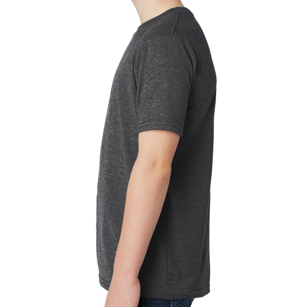 District Youth Very Important Tee ®, Heathered Charcoal, Left view