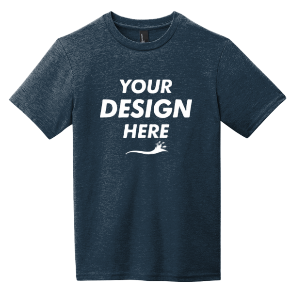 District Youth Very Important Tee ®, New Navy, Front view, Mockup