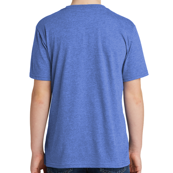 District Youth Very Important Tee ®, Royal Frost, Back view