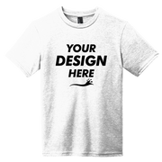 District Youth Very Important Tee ®, White, Front view, Mockup