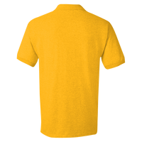 Gildan DryBlend® Jersey Polo, Gold, Back view