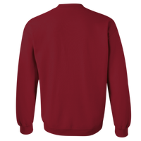 Gildan Heavy Blend™ Crewneck Sweatshirt, Cardinal Red, Back view