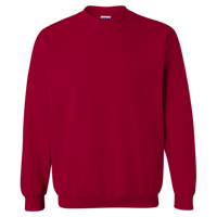 Gildan Heavy Blend™ Crewneck Sweatshirt, Cardinal Red, Front view