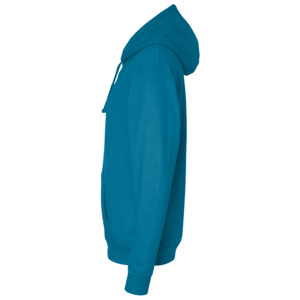 Gildan Heavy Blend™ Hooded Sweatshirt, Antique Sapphire, Left Sleeve view