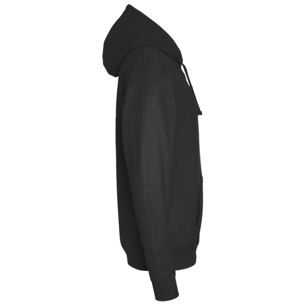 Gildan Heavy Blend™ Hooded Sweatshirt, Black, Right Sleeve view