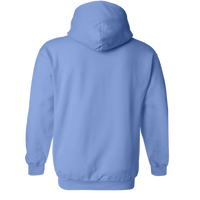 Gildan Heavy Blend™ Hooded Sweatshirt, Carolina Blue, Back view