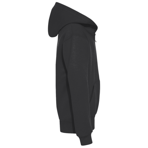 Gildan Heavy Blend™ Youth Full-Zip Hooded Sweatshirt, Black, Right Sleeve view