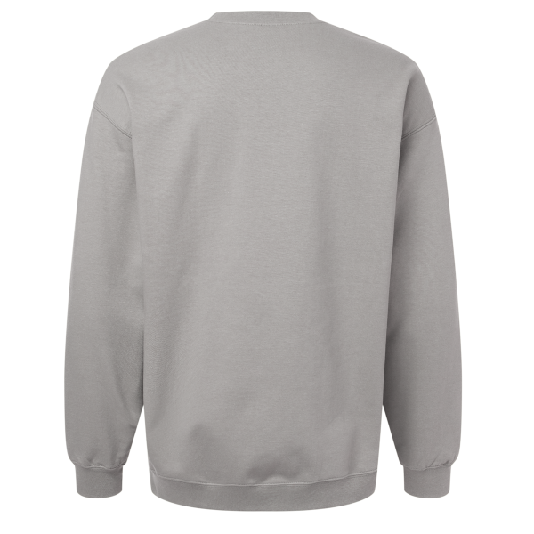 Gildan Softstyle® Midweight Crewneck Sweatshirt, Cement, Back view