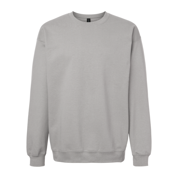 Gildan Softstyle® Midweight Crewneck Sweatshirt, Cement, Front view