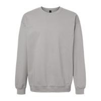 Gildan Softstyle® Midweight Crewneck Sweatshirt, Cement, Front view