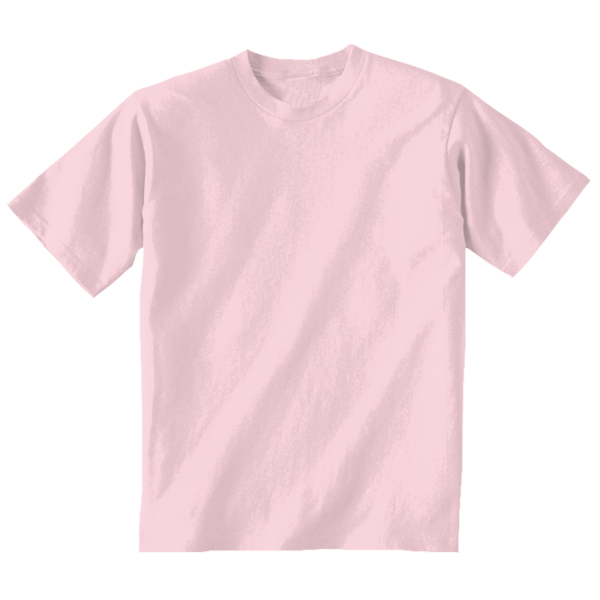 Gildan Toddler Heavy Cotton™ T-Shirt, Light Pink, Front view