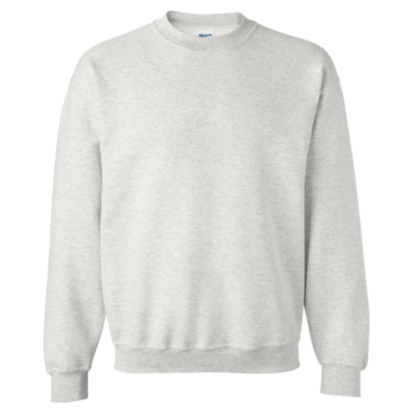 Gildan Unisex DryBlend® Crewneck Sweatshirt, Ash, Front view