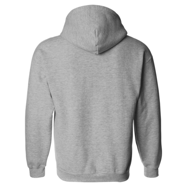 Gildan Unisex DryBlend® Hooded Sweatshirt, Sport Grey, Back view