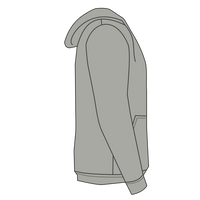 Gildan Unisex DryBlend® Hooded Sweatshirt, Sport Grey, Right Sleeve (Long) view
