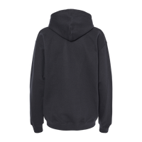 Gildan Unisex Softstyle® Midweight Hooded Sweatshirt, Black, Back view