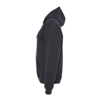 Gildan Unisex Softstyle® Midweight Hooded Sweatshirt, Black, Left Sleeve view