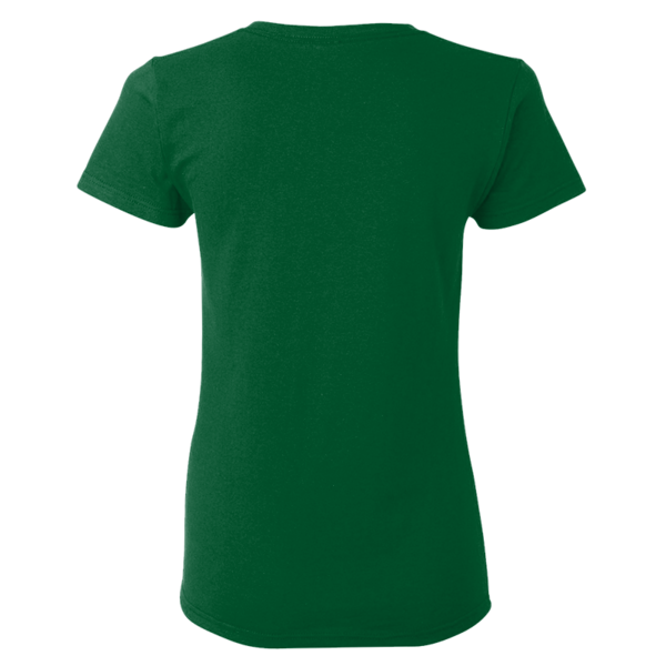 Gildan Women's Heavy Cotton™ T-Shirt, Forest Green, Back view